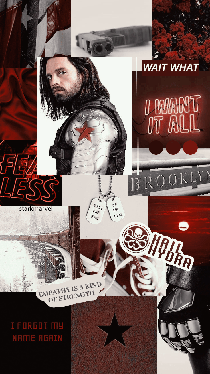 736x1308 Bucky Barnes aesthetic wallpaper. Bucky barnes, Fond d'écran téléphone, Fond d'écran avengers