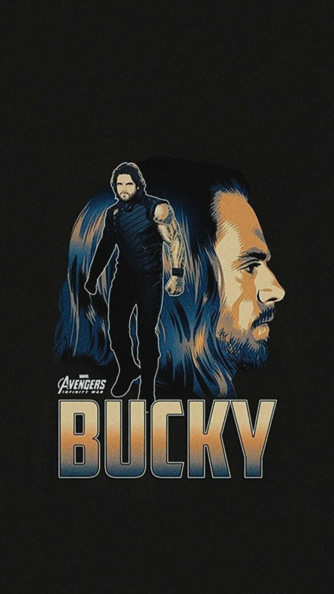 1080x1920 iPhone Bucky Barnes Wallpaper Free HD Wallpaper