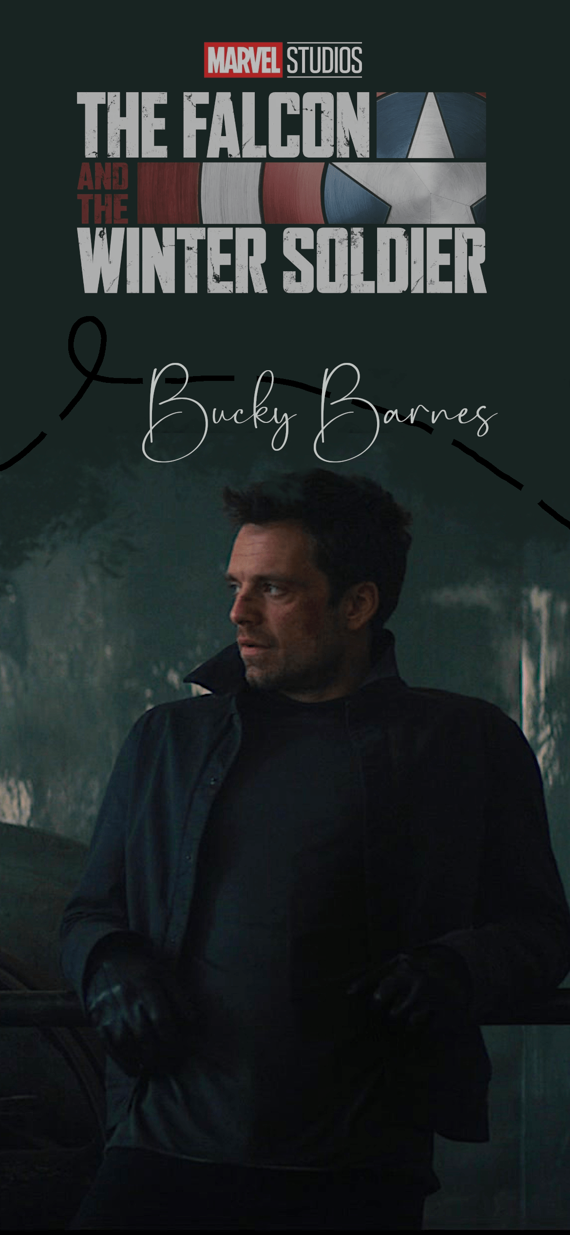 1170x2532 bucky barnes wallpaper