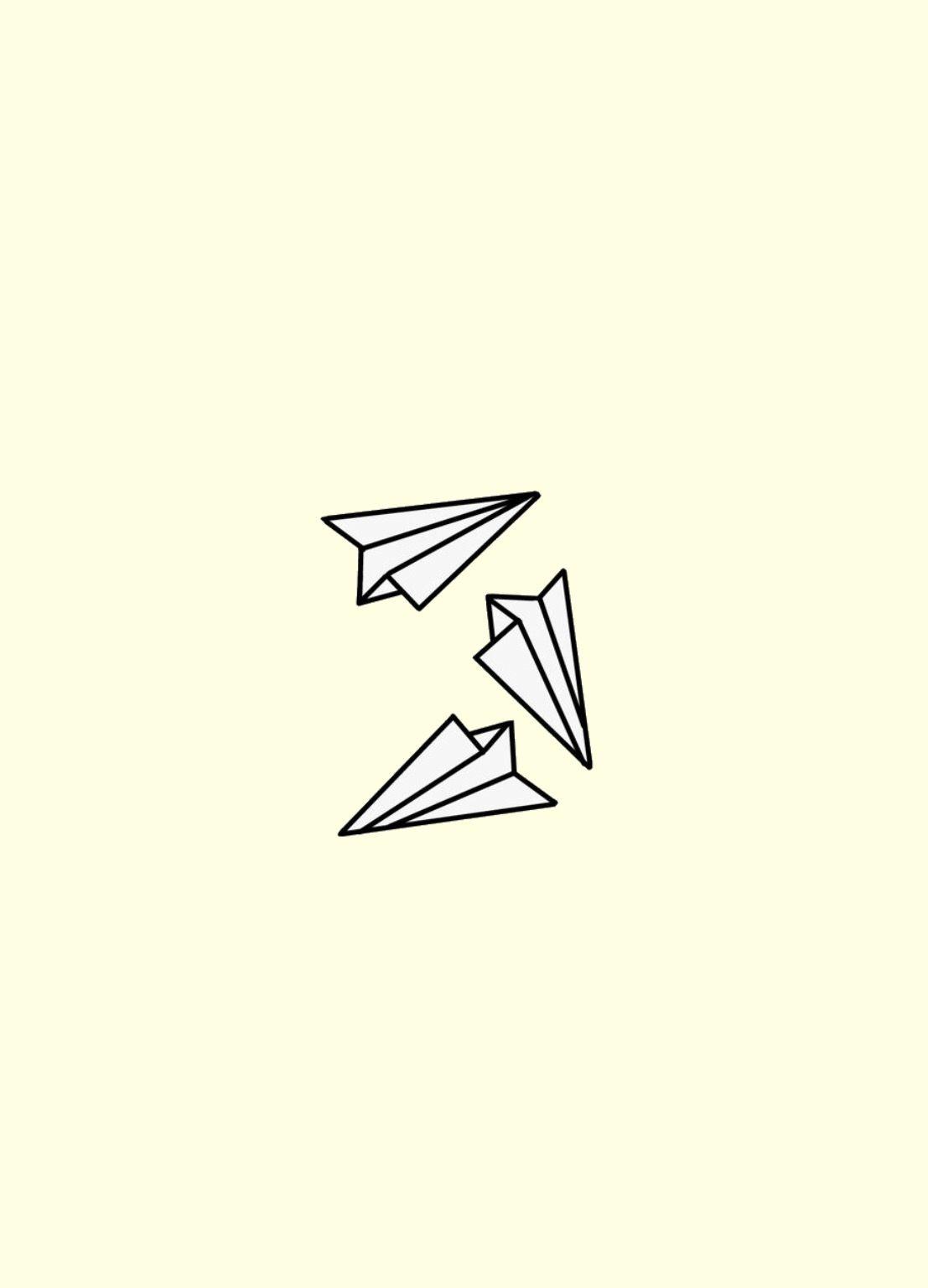 Paper Plane Minimalism paperplane plane minimalism artist HD wallpaper   Peakpx
