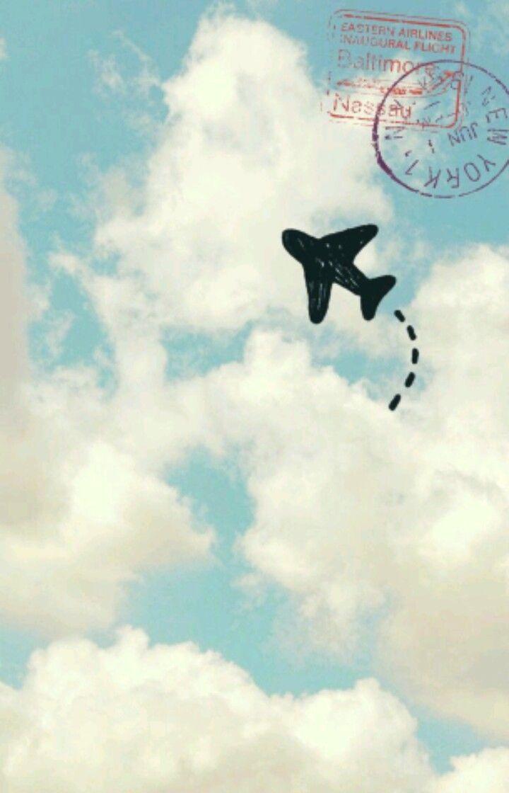 720x1120 Cute Plane Wallpaper