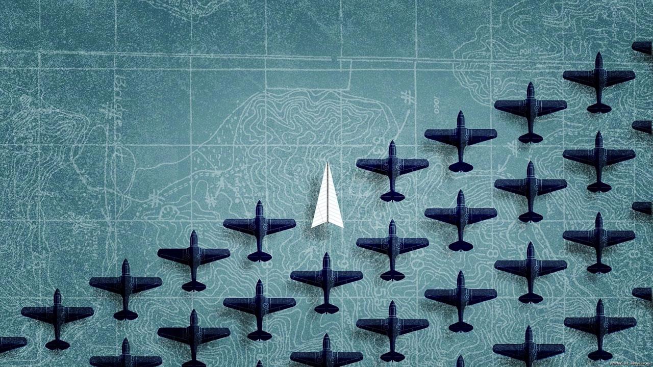 1280x720 paper plane wallpaper, airplane, font, aircraft, pattern, space