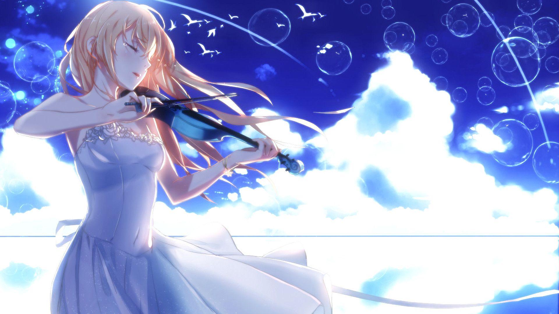 1920x1080 Your Lie in April Wallpaper