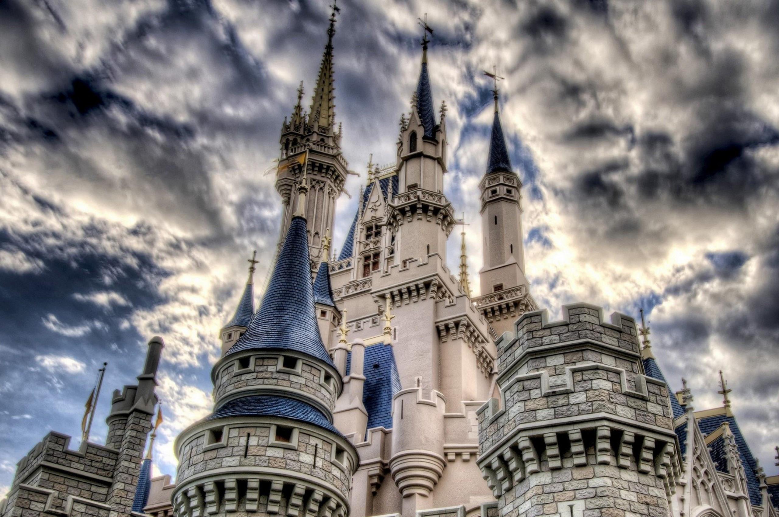 2560x1700 Download 2560x1700 Castle, Clouds Wallpaper for Chromebook Pixel