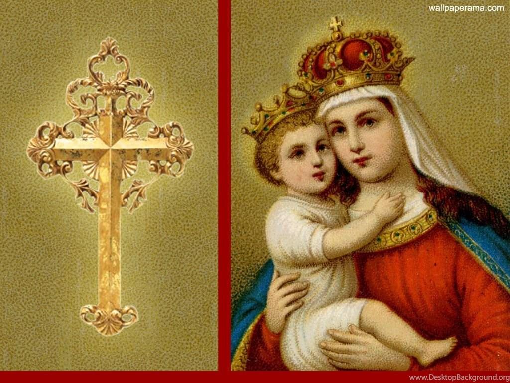 Mother Mary and Jesus Wallpapers - Top Free Mother Mary and Jesus ...