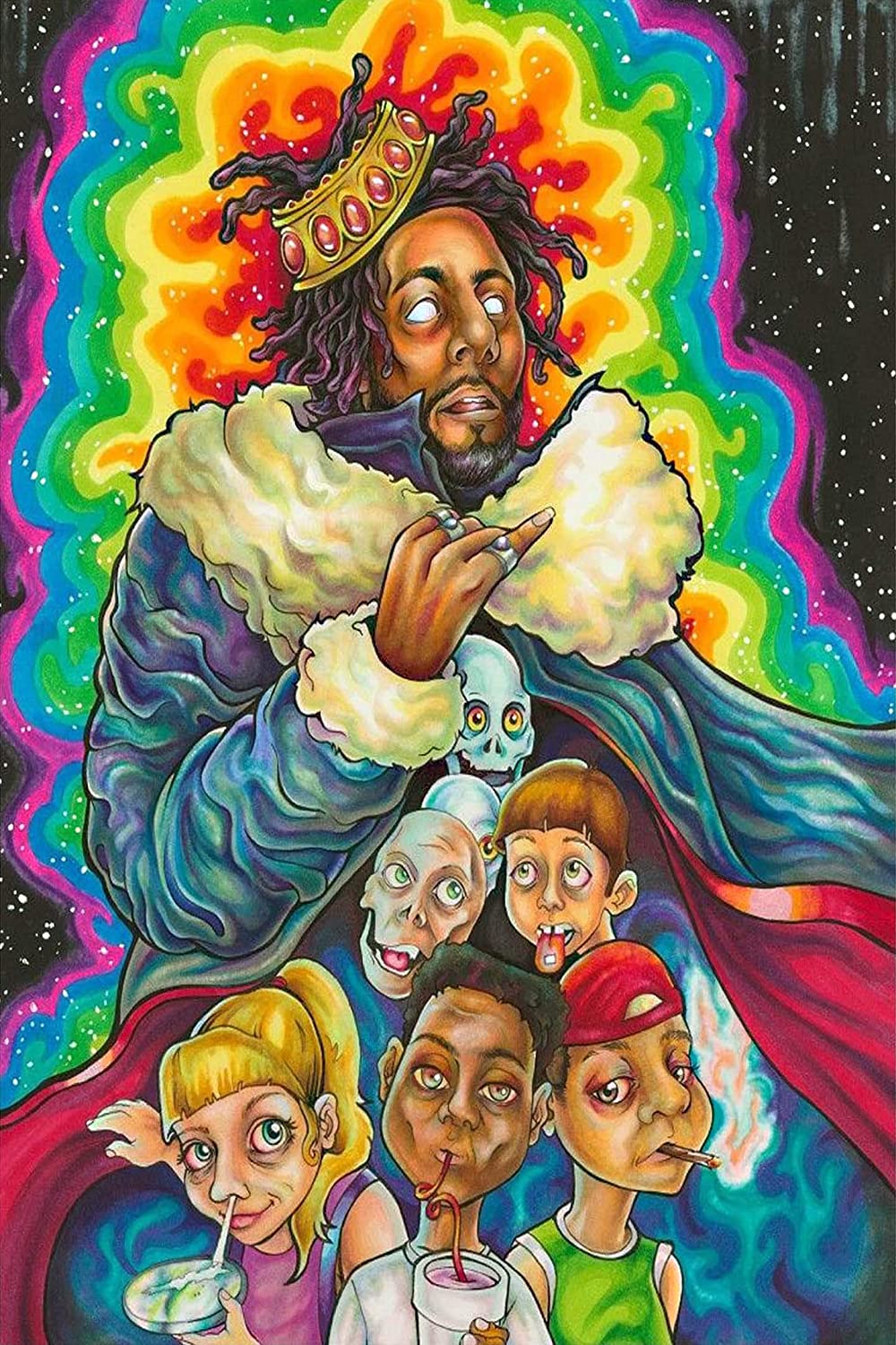 1000x1500 Aka aka Poster J Cole Kod Wallpaper 12x18 inches Rolled : Tools & Home Improvement