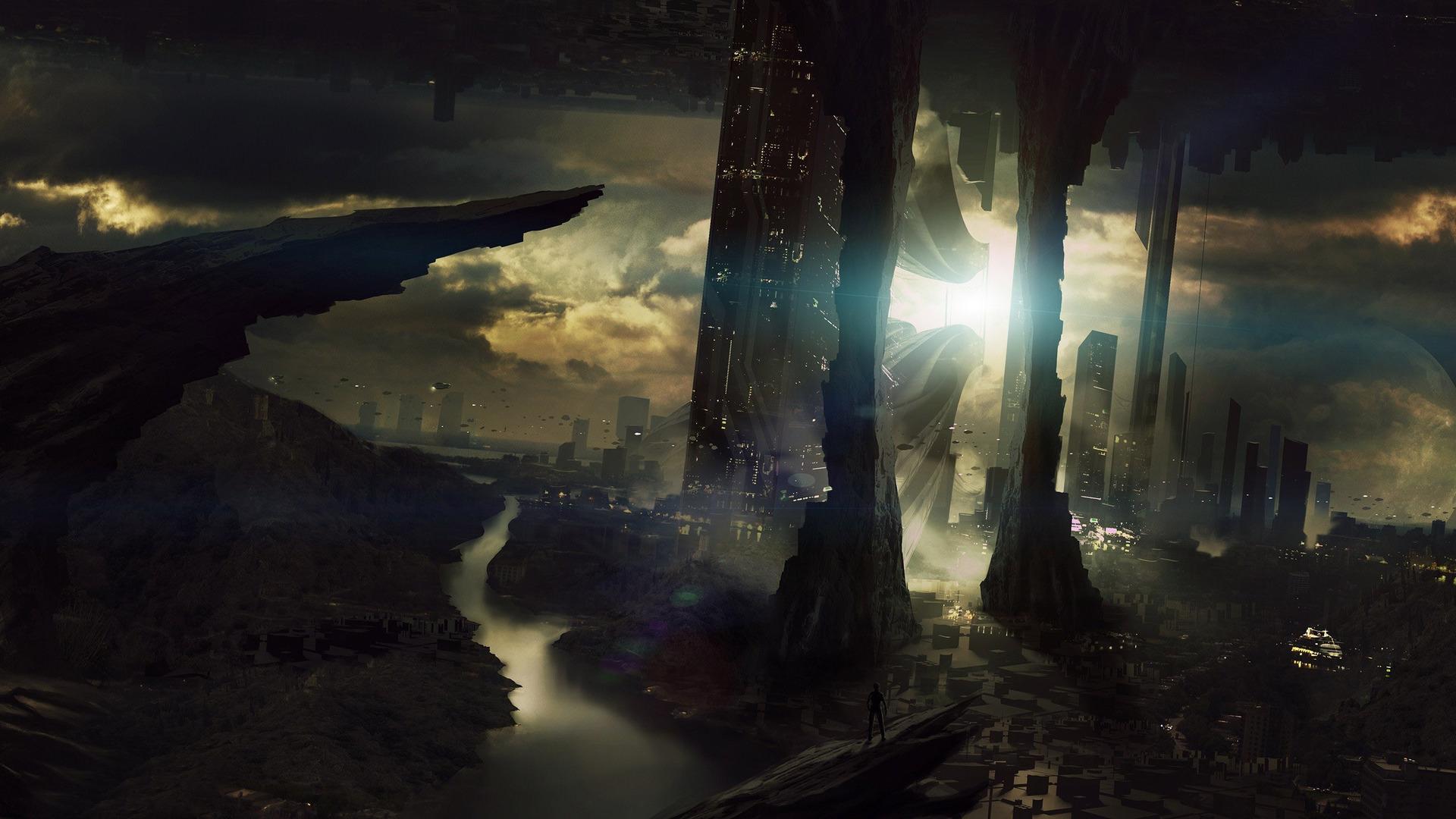 1920x1080 Futuristic city game HD wallpaper. HD Latest Wallpaper