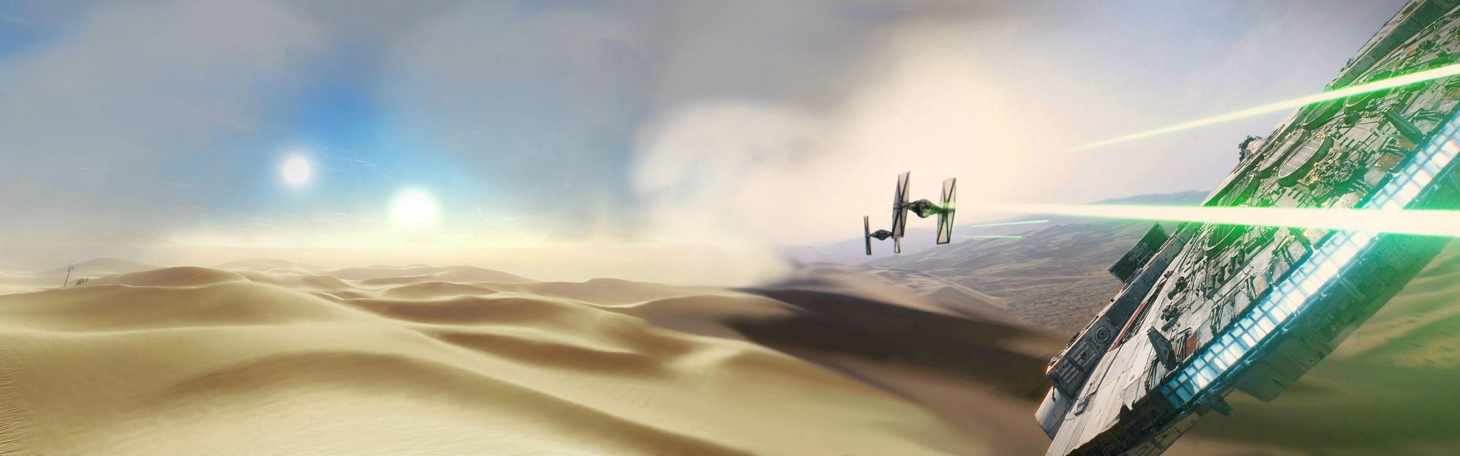 2880x900 Star Wars Dual Monitor Wallpaper