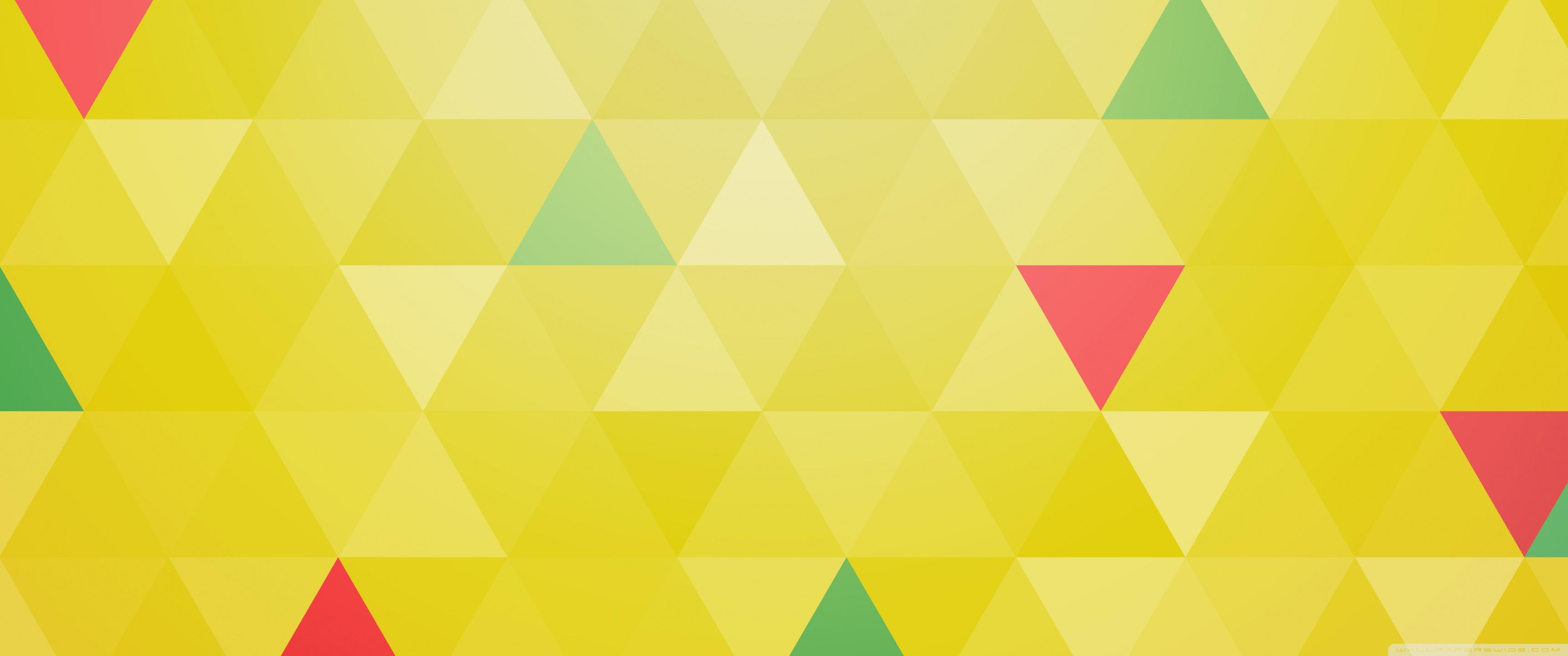 3440x1440 Abstract Christmas Geometric Background Ultra HD Desktop Background Wallpaper for & Triple