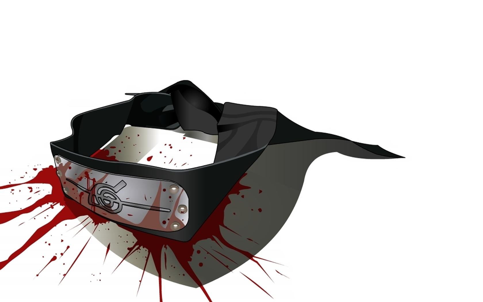 1680x1050 blood naruto shippuden headbands 1680x1050 wallpaper