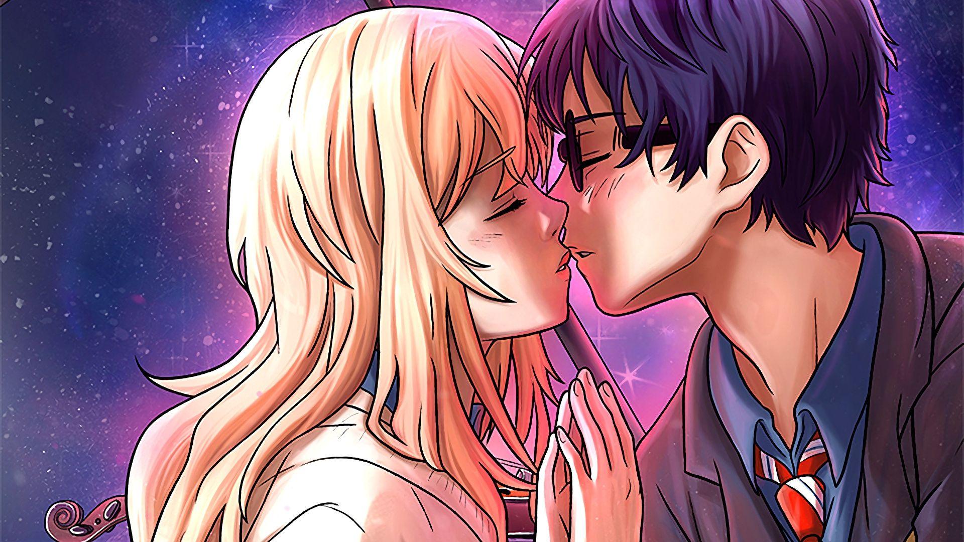 1920x1080 Download 1920x1080 Wallpaper Kaori Miyazono, Kousei Arima, Anime