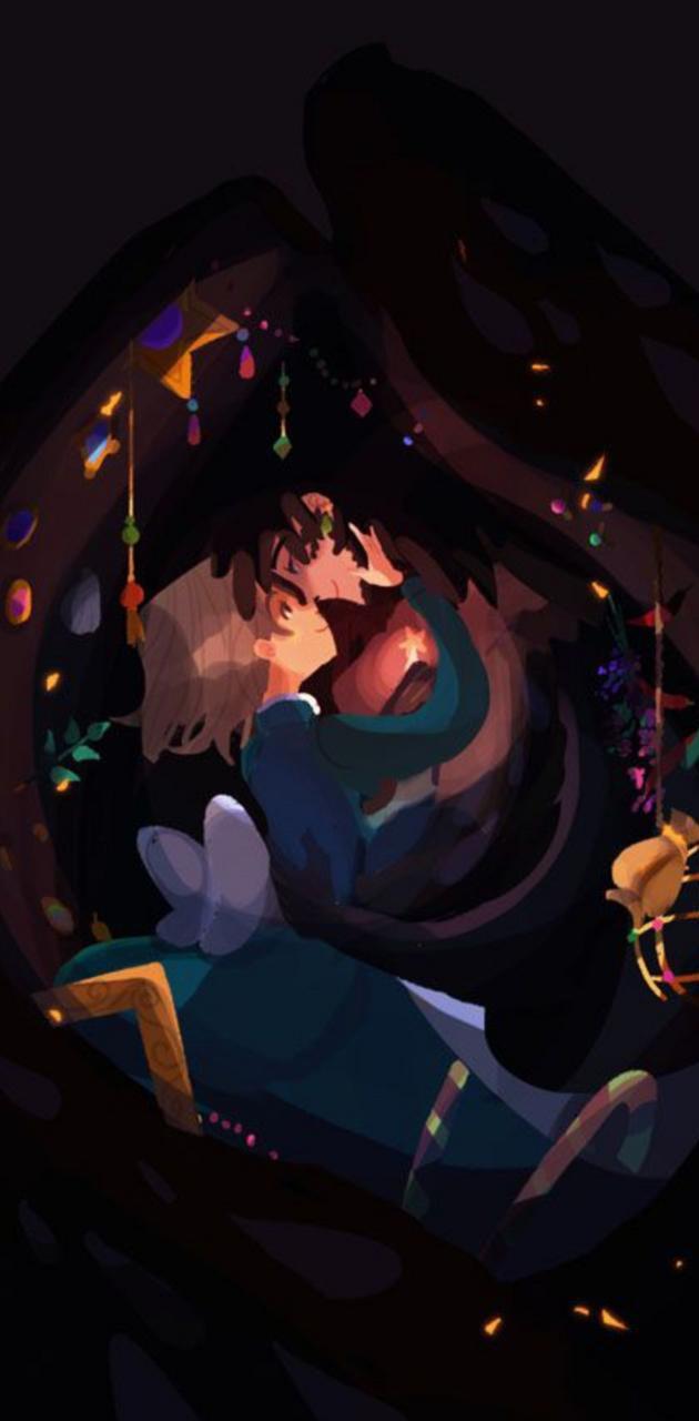 630x1280 Light and Dark wallpaper