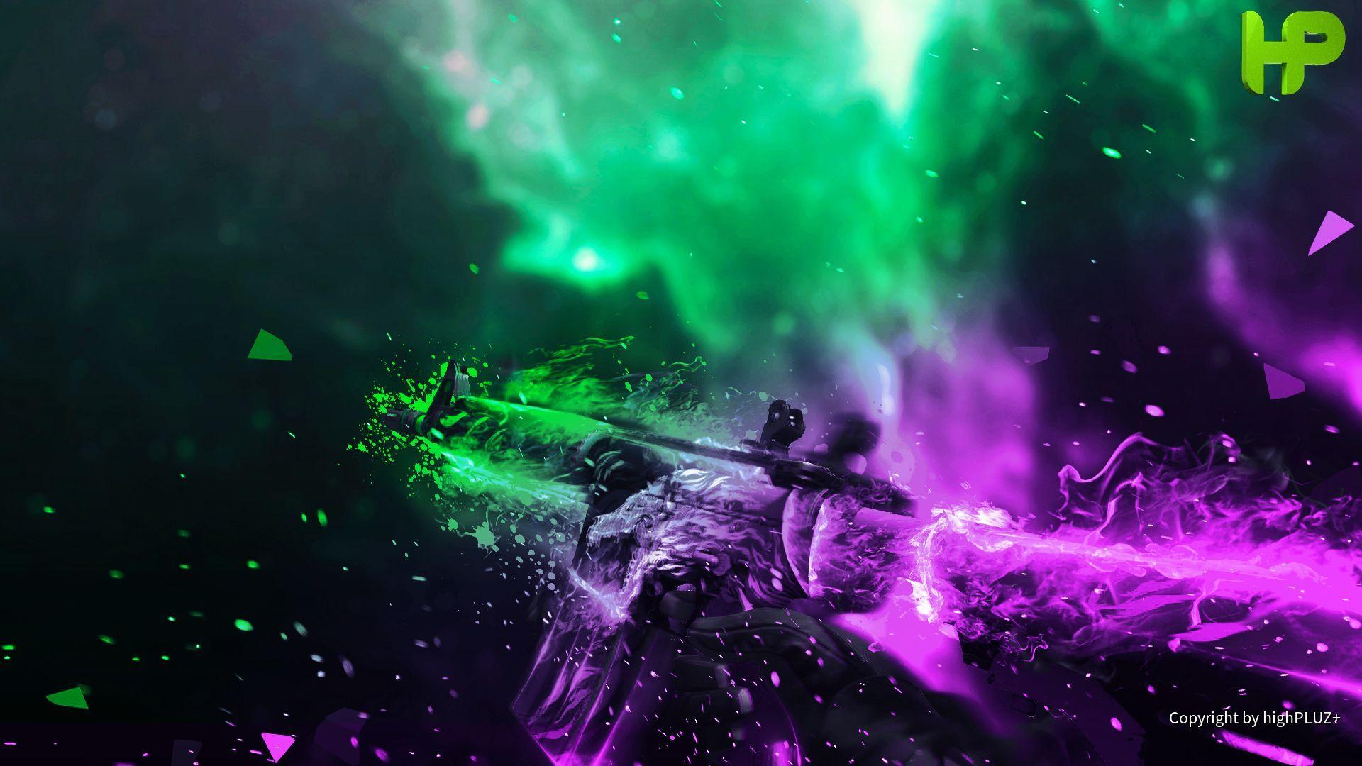 1920x1080 Purple Go Wallpaper