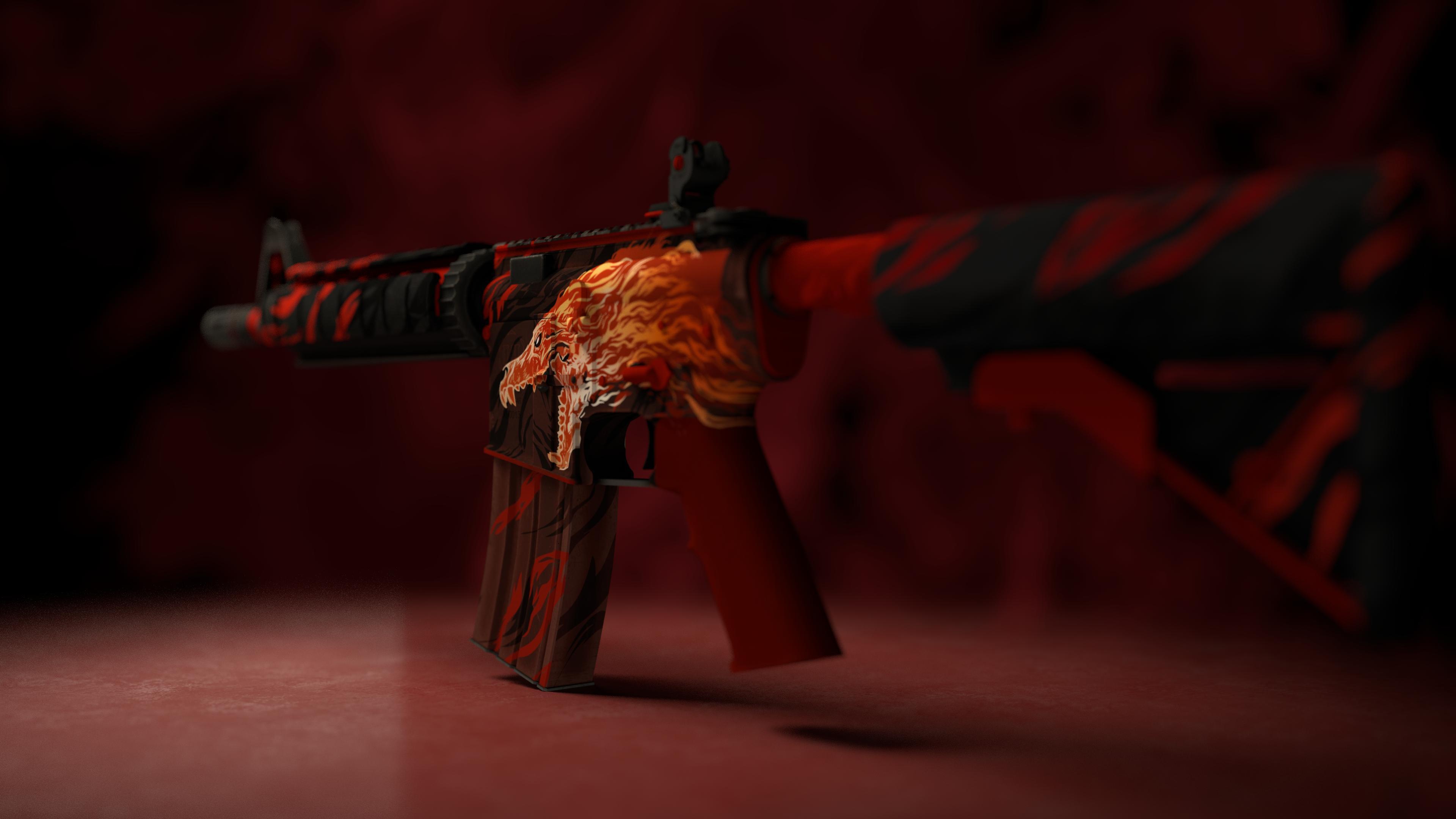 3840x2160 M4A4 HOWL Created By U Nitor_cs