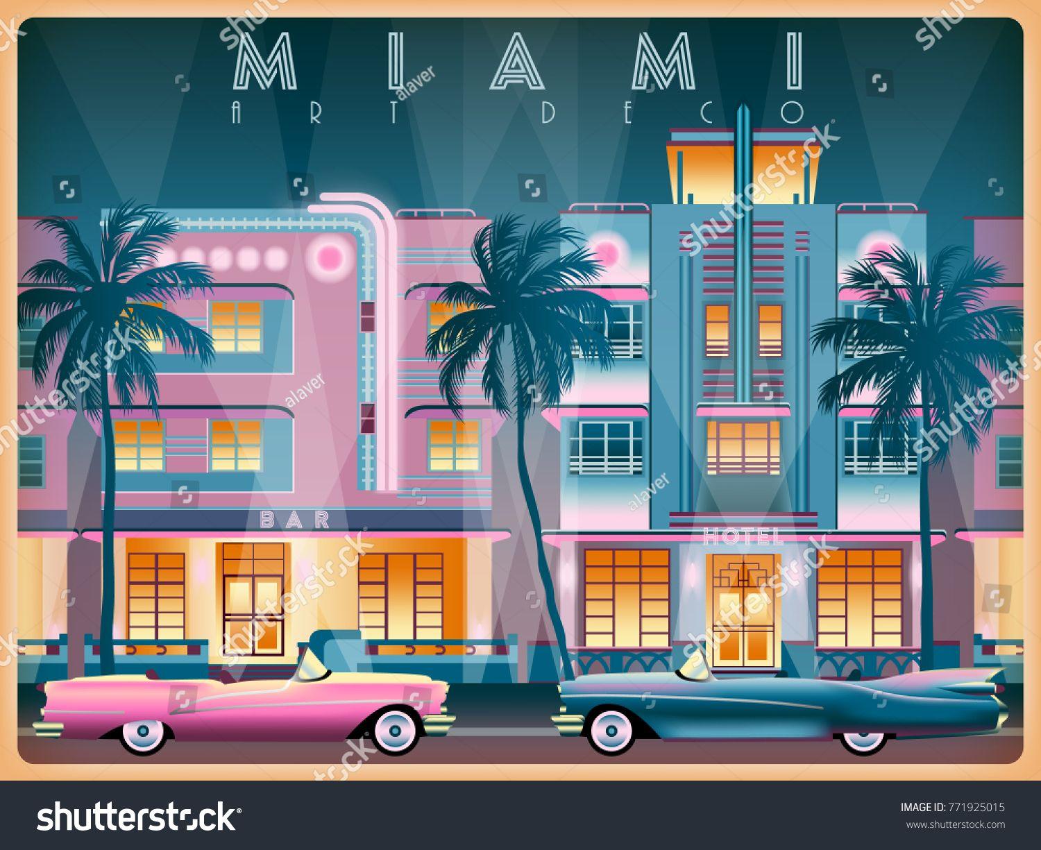 Miami Art Deco Wallpapers - Top Free Miami Art Deco Backgrounds