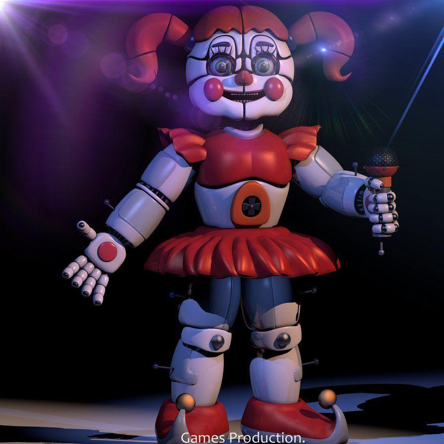 894x894 Circus Baby V8 (4K). Fnaf dibujos, Animatronicos fnaf, Videos de fnafhs