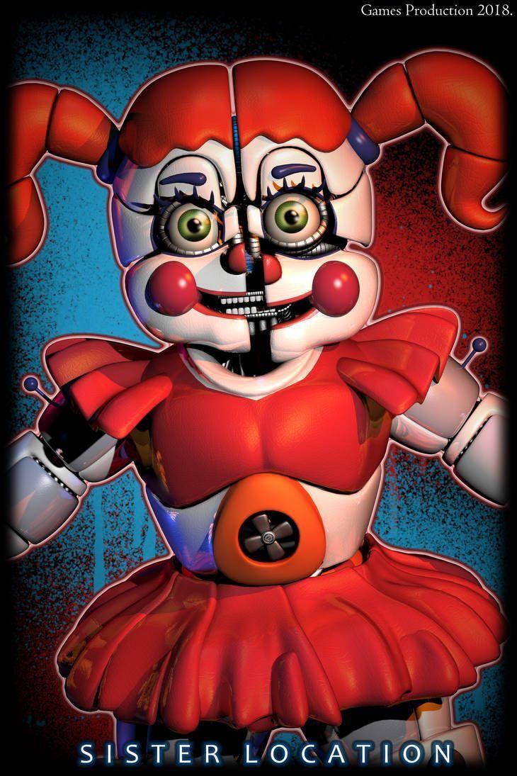 730x1095 FNAF Circus Baby Wallpaper