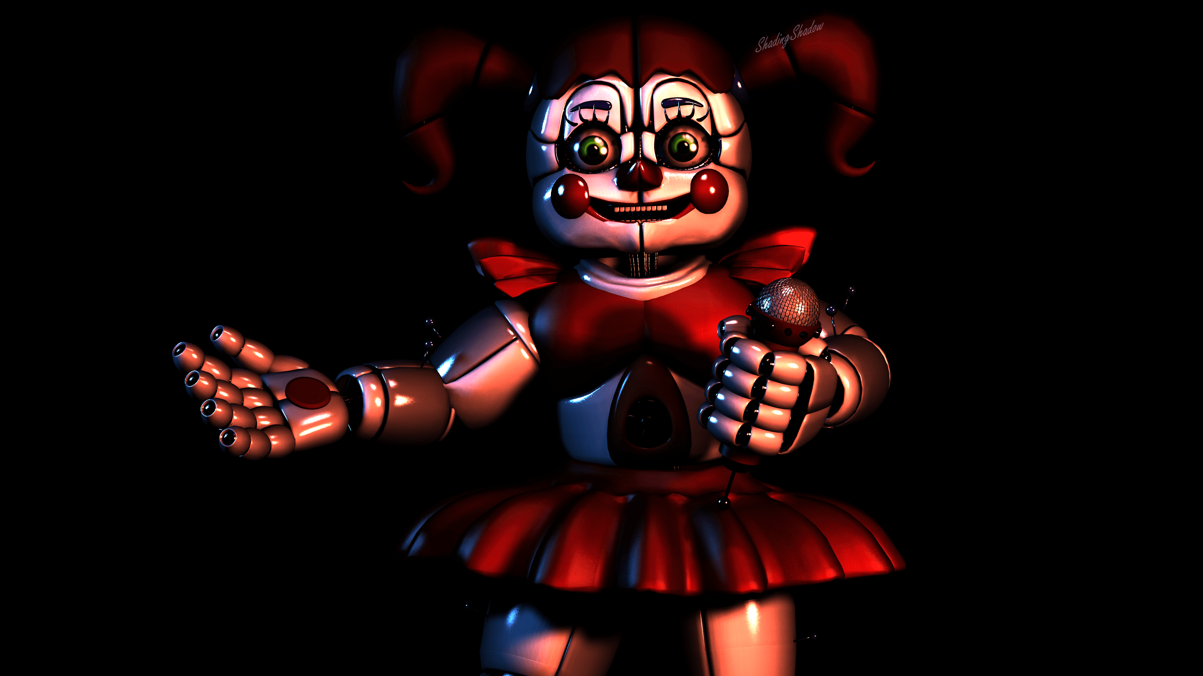 4000x2250 Circus Baby Wallpaper