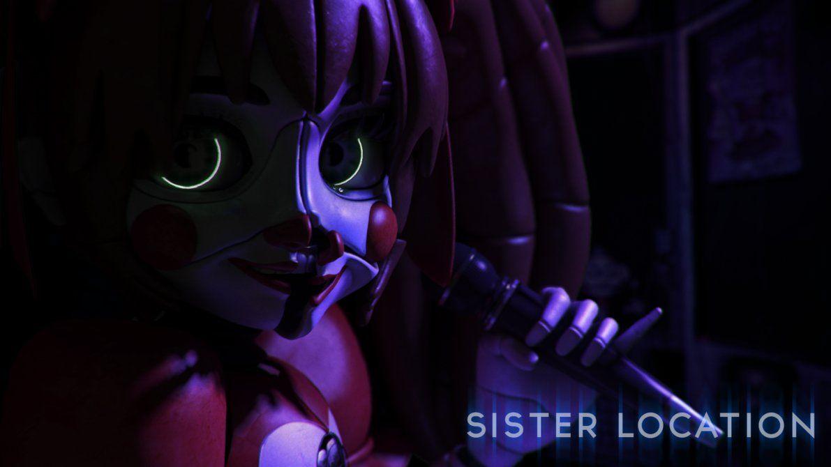 1191x670 Sister Location Stylised Baby Wallpaper. Sister location, Baby wallpaper, Circus baby