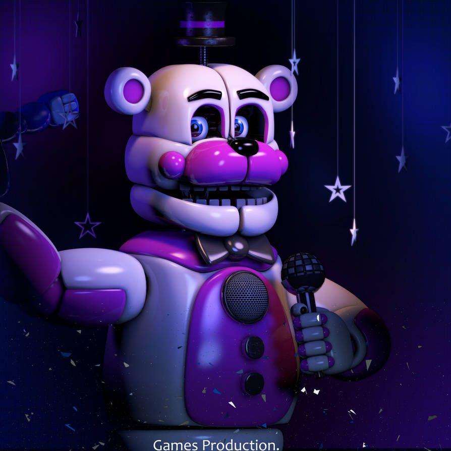 894x894 Funtime Freddy V1 (4K) by GamesProduction. Fnaf wallpaper, Fnaf sister location, Freddy