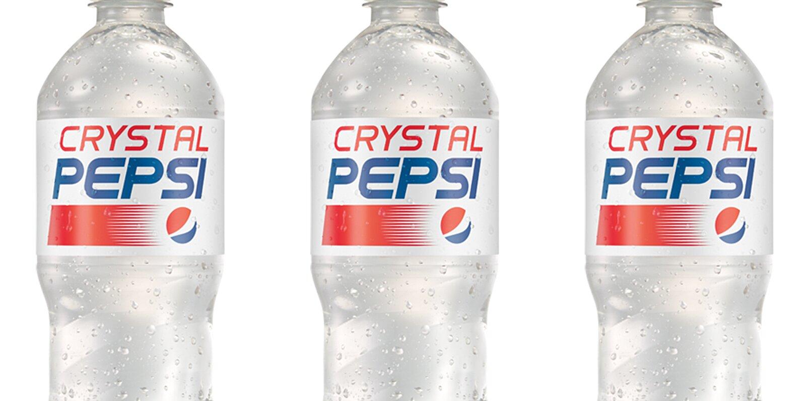 1600x797 Crystal Pepsi Will Return to Shelves One Last Time This Summer