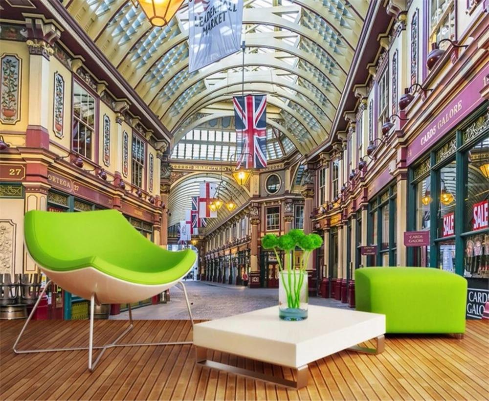 1000x820 beibehang Large Custom Wallpaper European Mall Commercial Street TV Background Living Room Bedroom Wall House Decoration. tv background. custom wallpaperwallpaper european