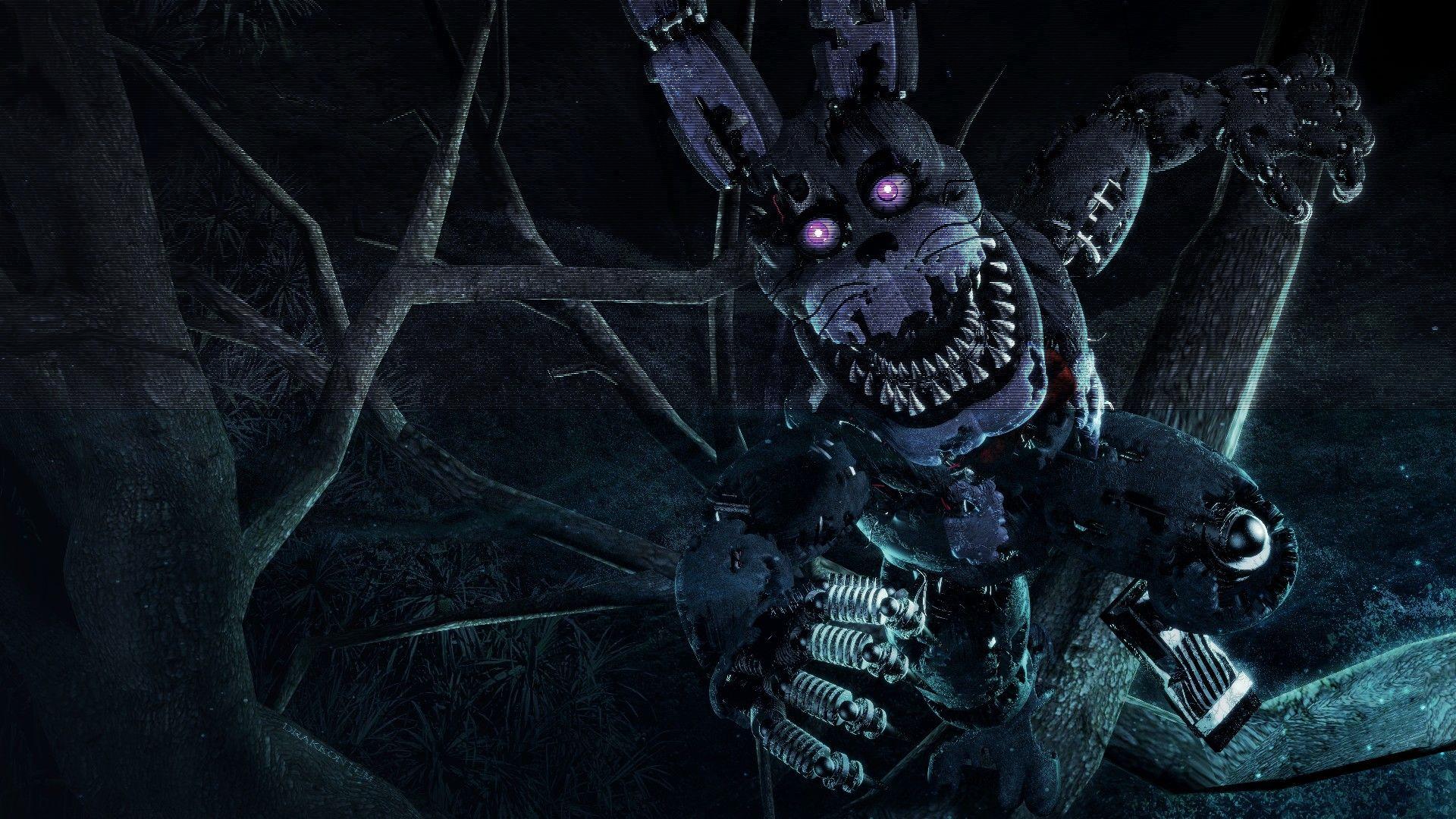 1920x1080 Nightmare Bonnie. Freddy's nightmares, Fnaf wallpaper, Fnaf freddy