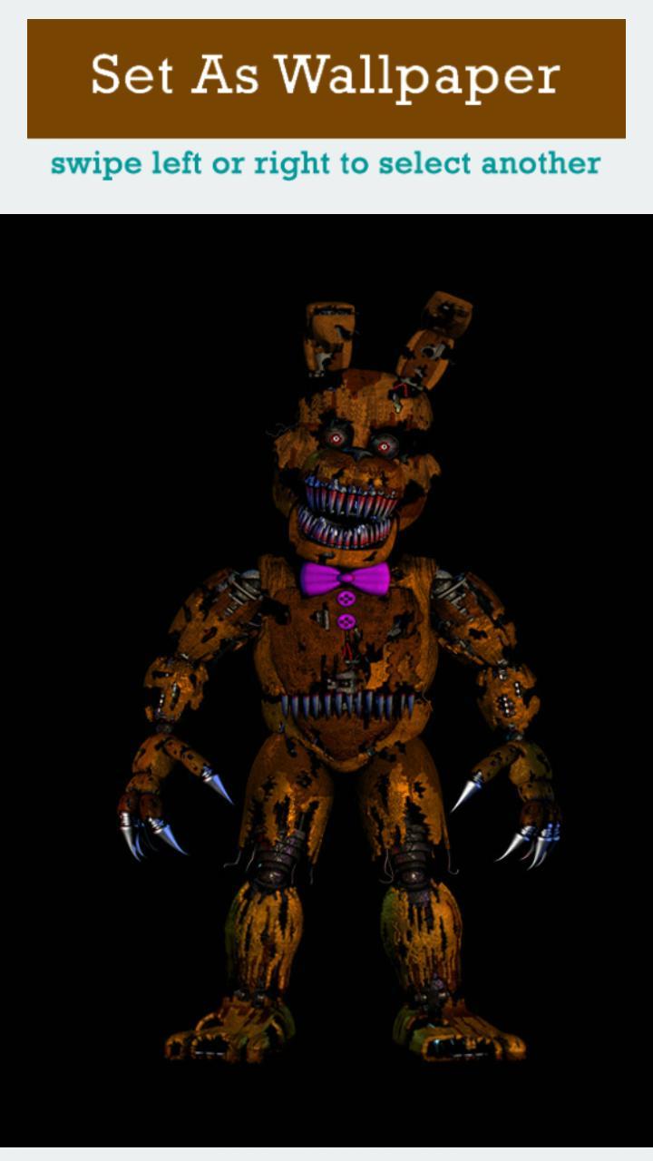 720x1280 Five Nights Nightmare Spring Bonnie Wallpaper for Android