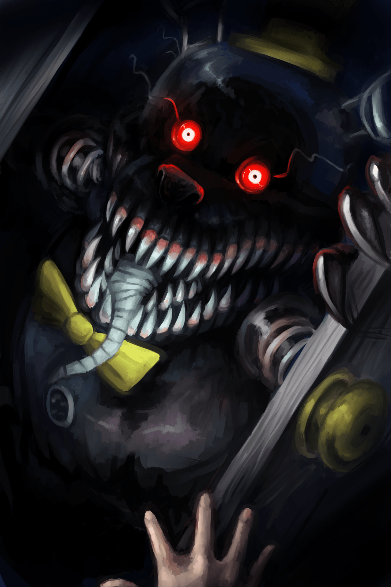 1280x1920 Fastest Five Nights At Freddy's Wallpaper Nightmare