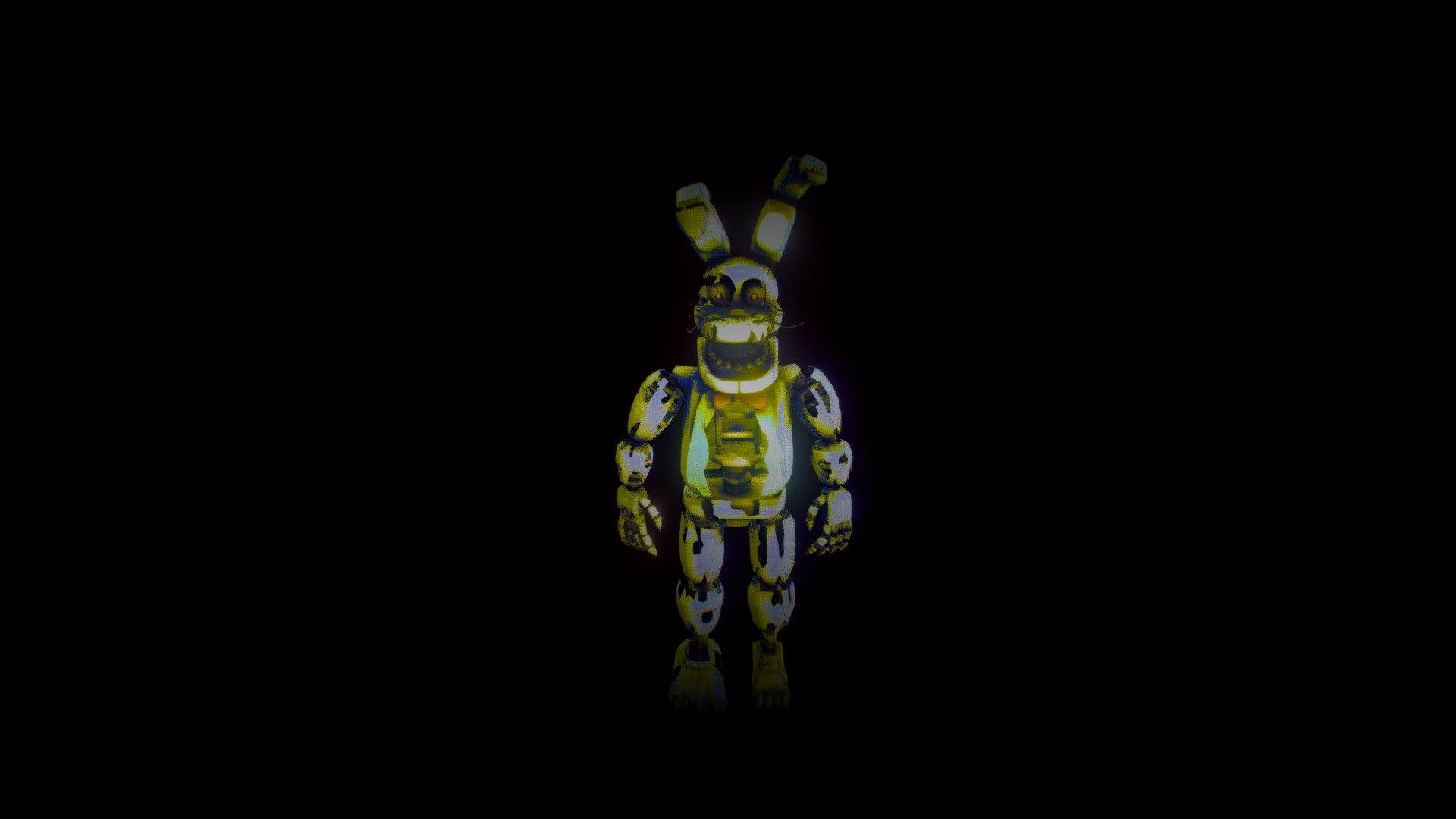 1920x1080 Fnaf 4 Nightmare Bonnie Gmodsfm Free 3D Model By Quadear11 [f504ced]