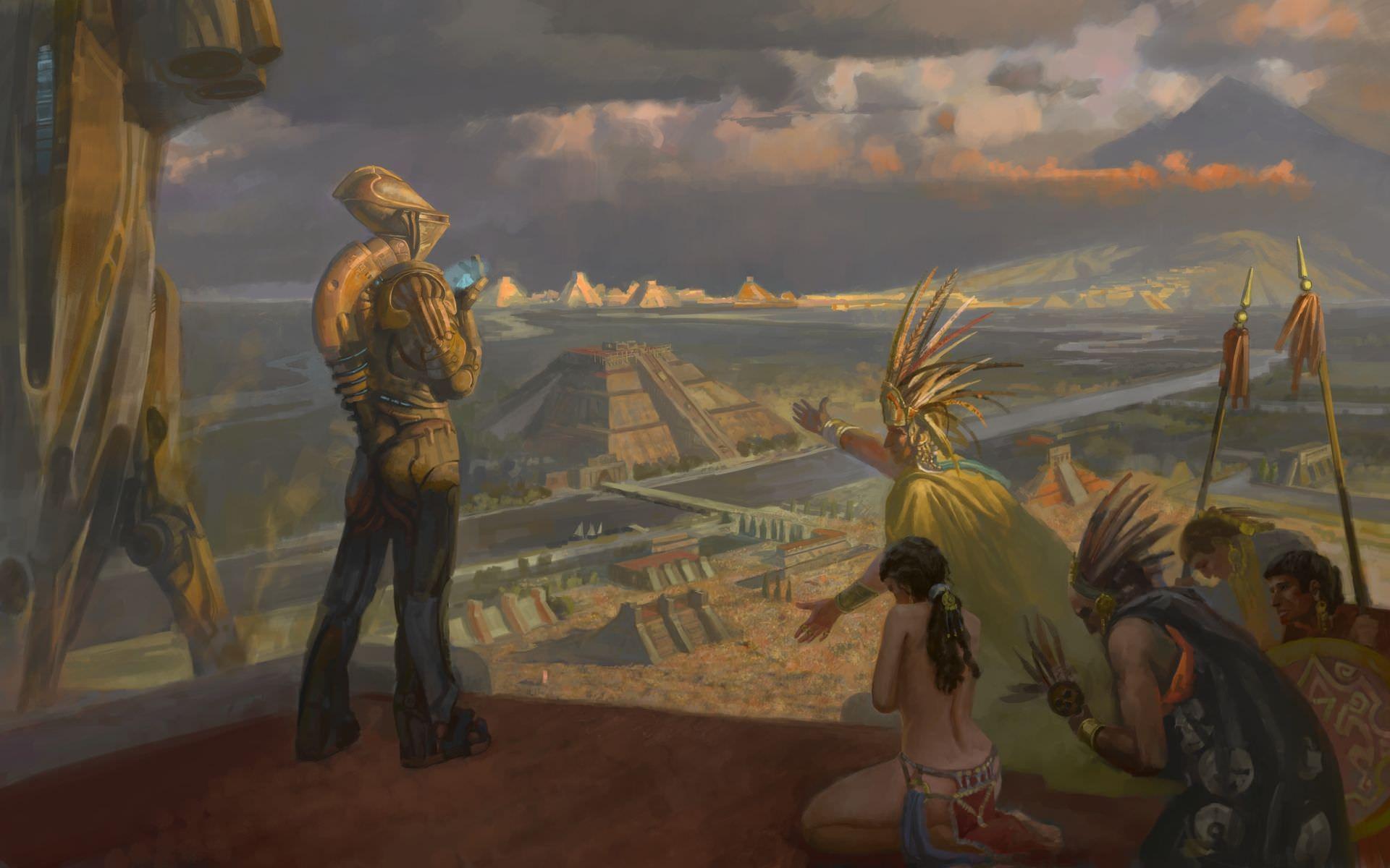 1920x1200 Ancient Gods of the Incas wallpaper and image