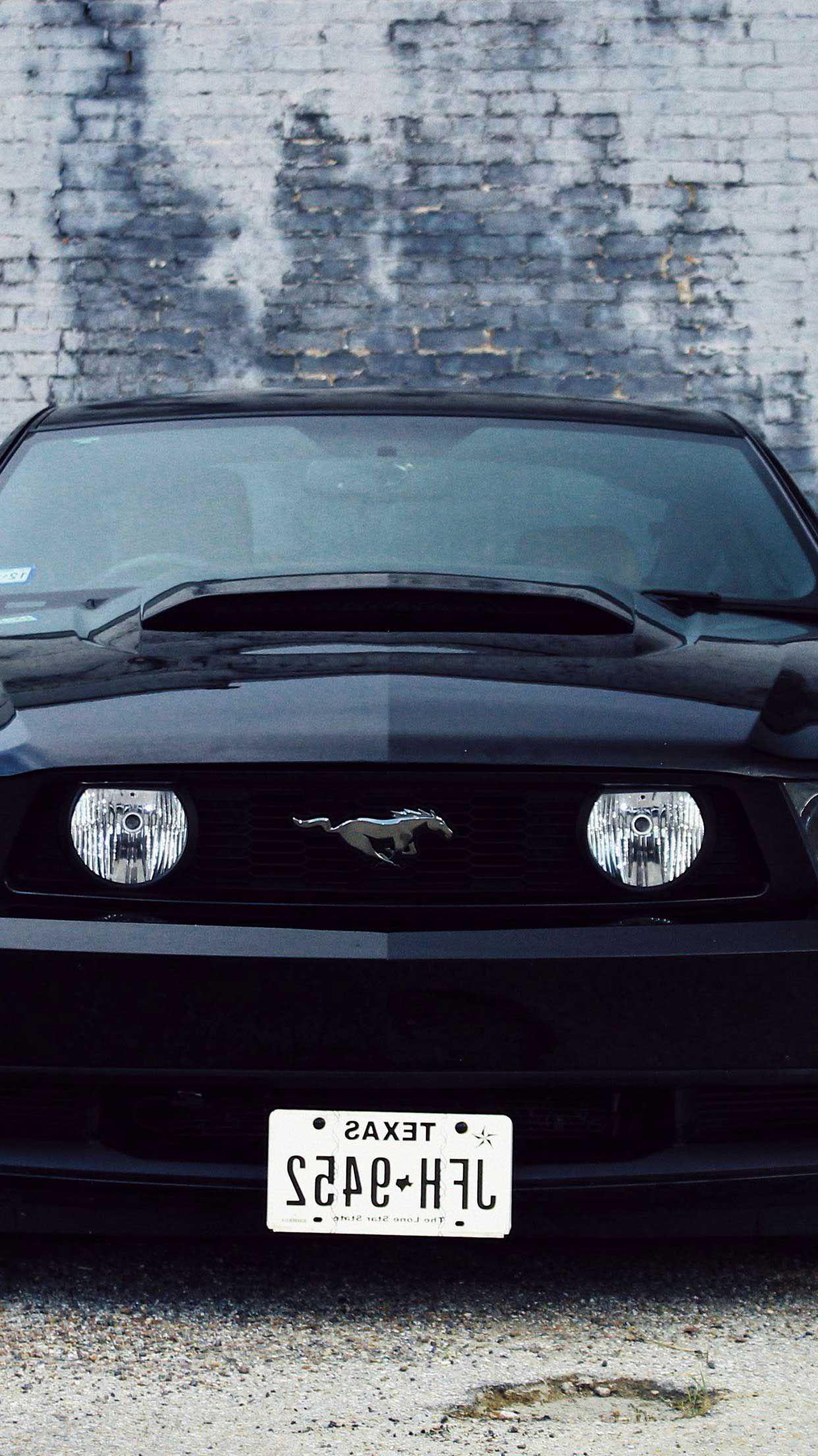 1242x2208 Ford mustang car black iPhone Wallpaper HD. Mustang cars, Mustang iphone wallpaper, Ford mustang car