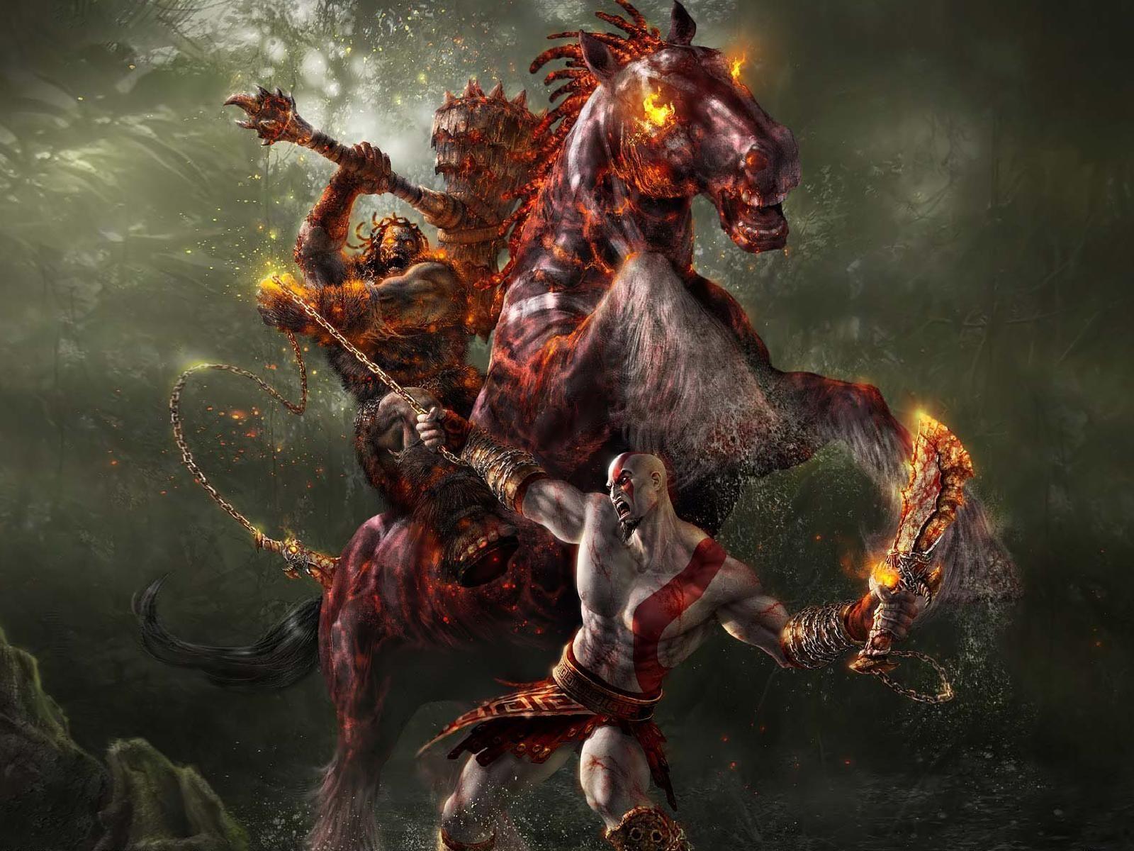 1600x1200 Games: God Of War desktop wallpaper nr. 58553