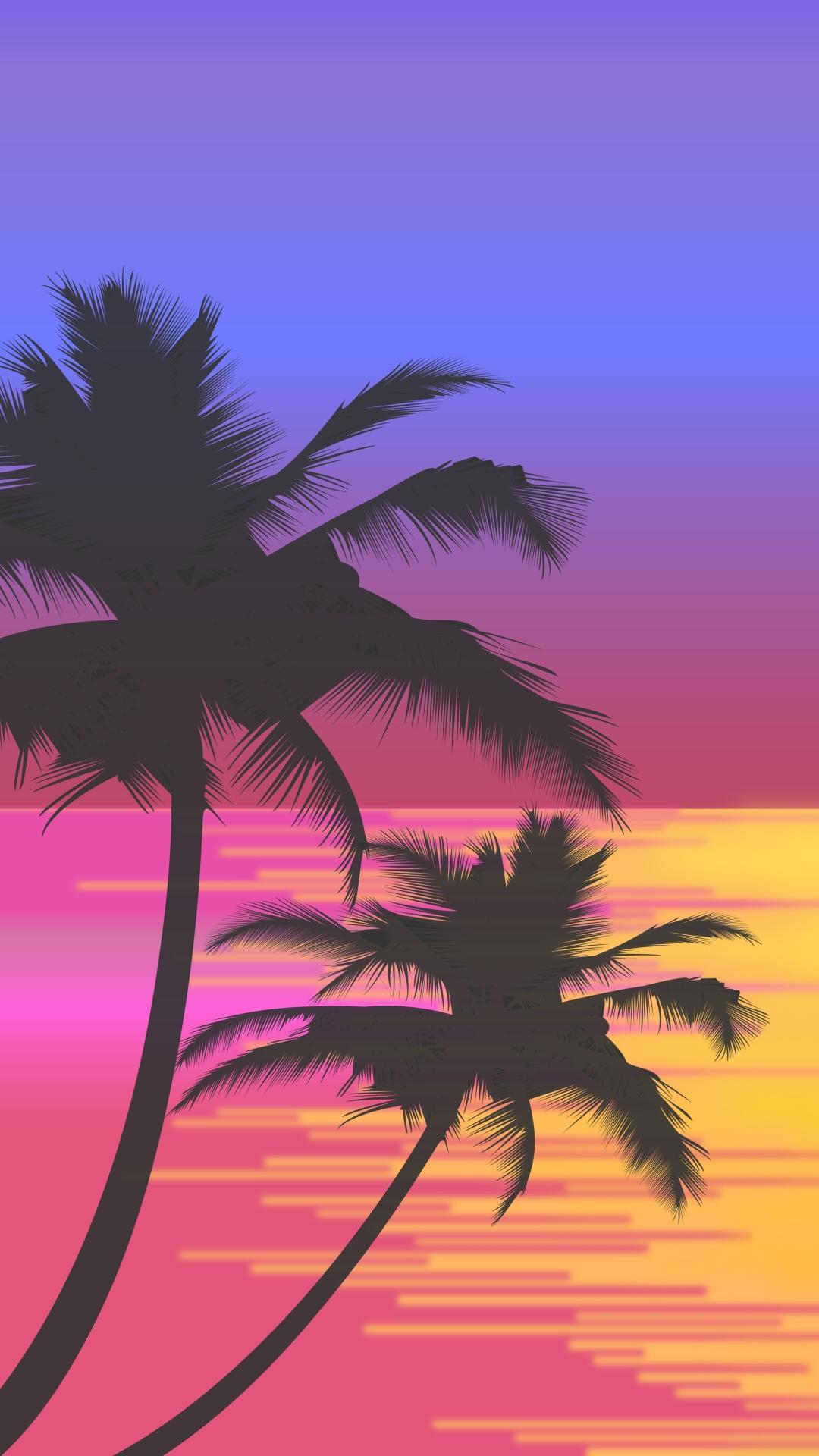 1080x1920 Palm Tree Wallpaper iPhone