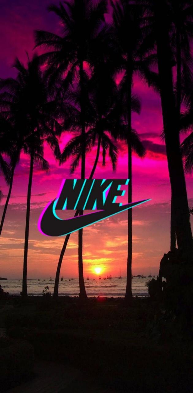 630x1280 Nike Palm trees wallpaper