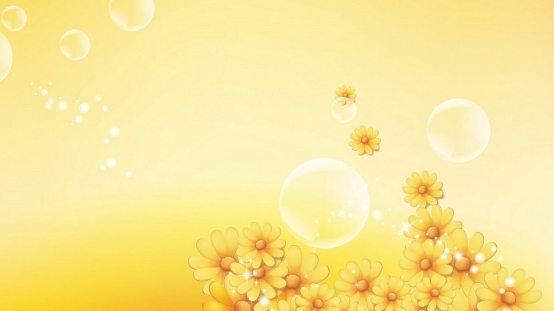 1920x1080 Bright Yellow Desktop Background HD Cute Wallpaper