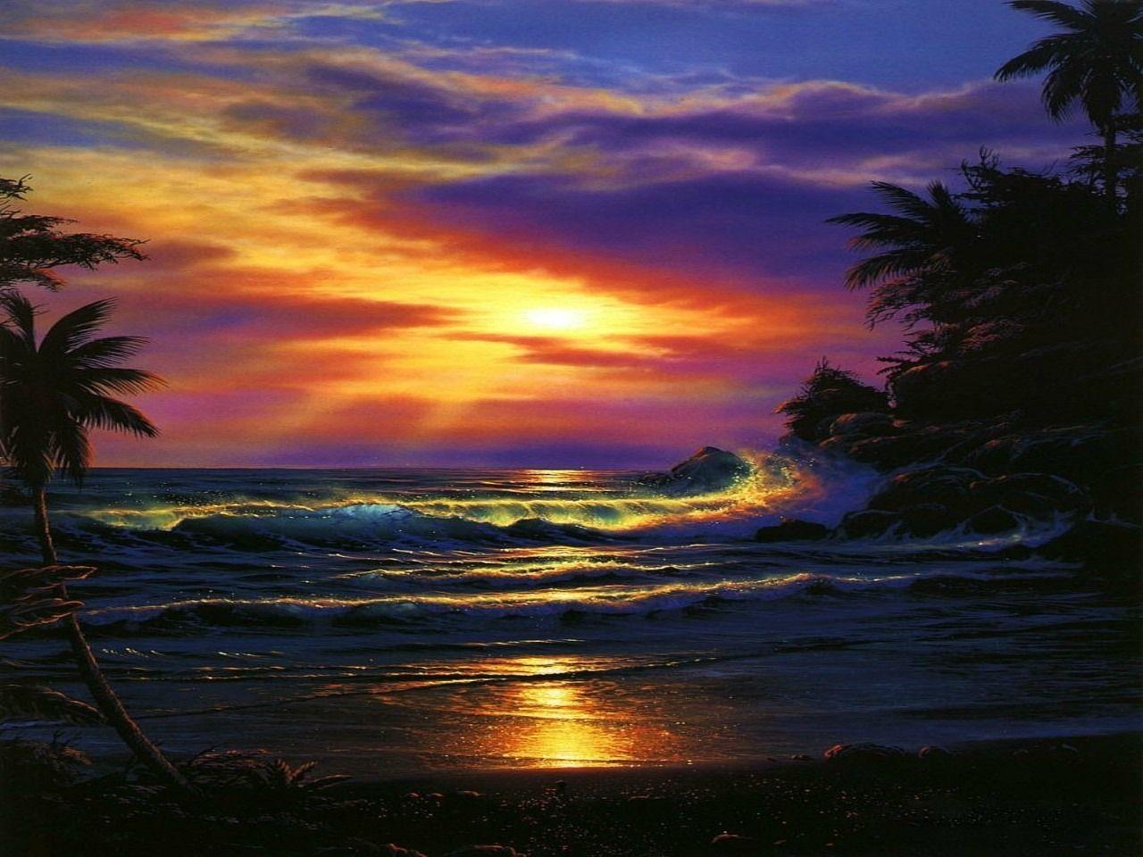Jamaica Sunset Wallpapers Top Free Jamaica Sunset Backgrounds Wallpaperaccess