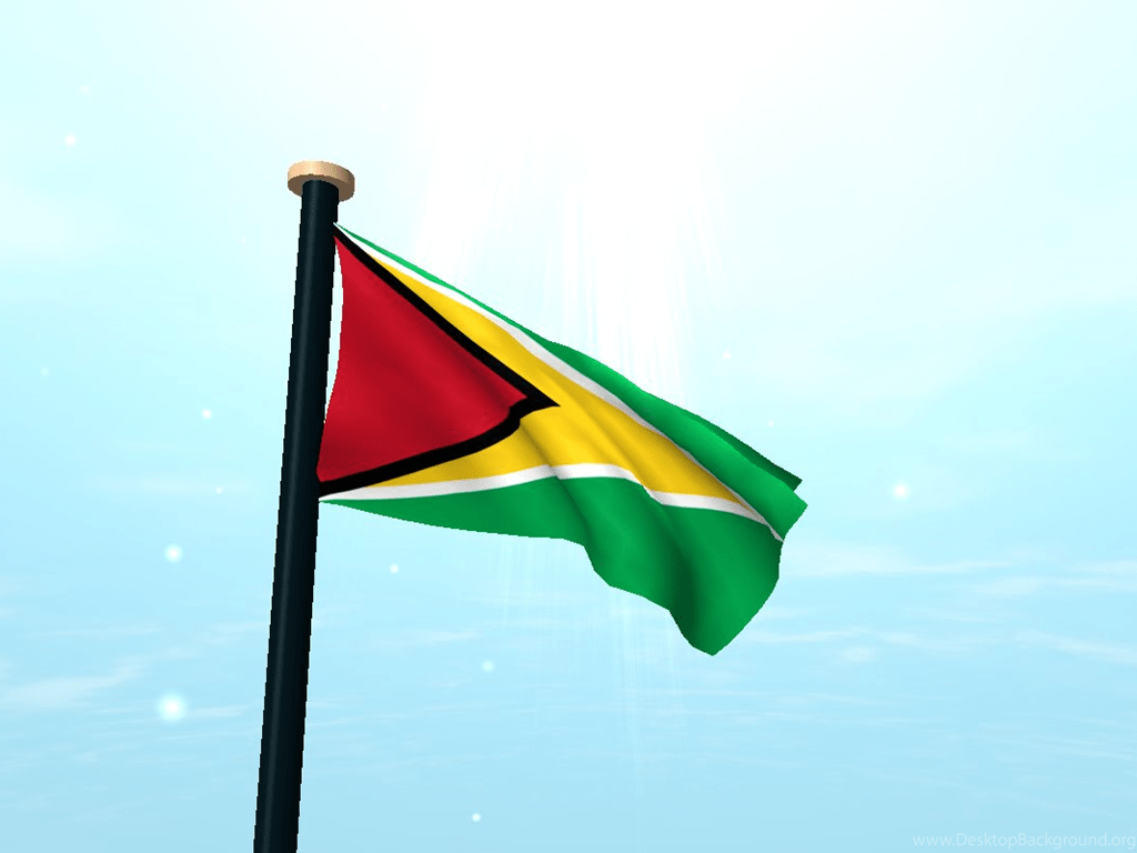1024x768 Guyana Flag 3D Free Wallpaper Android Apps On Google Play Desktop Background