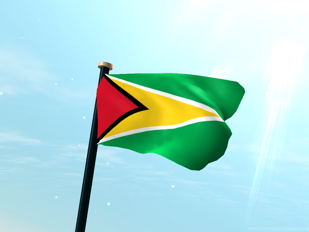 1024x768 Guyana Flag 3D Free Wallpaper Android Apps On Google Play Desktop Background