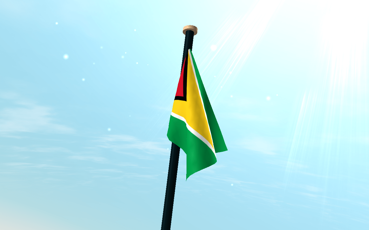 1280x800 Guyana Flag 3D Live Wallpaper 1.2 APK Download Personalization Apps