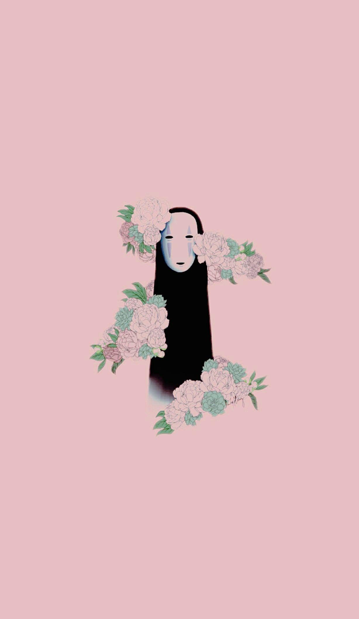 1228x2116 No Face Aesthetic Wallpaper
