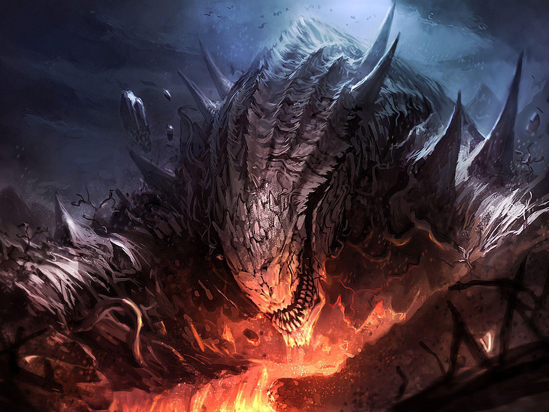 1920x1440 Monstrous Creatures Wallpaper
