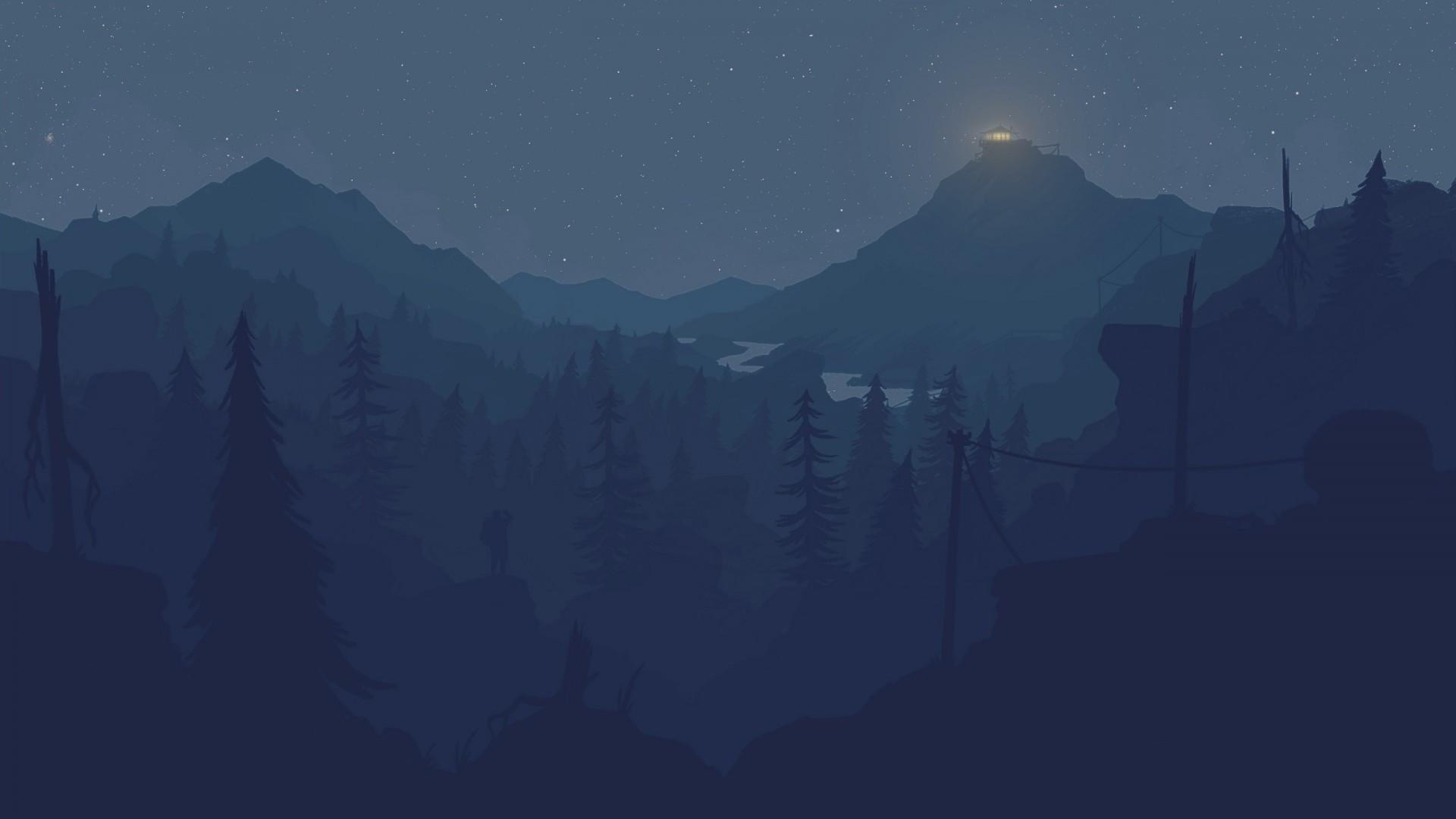 Blue Firewatch Wallpapers - Top Free Blue Firewatch Backgrounds ...