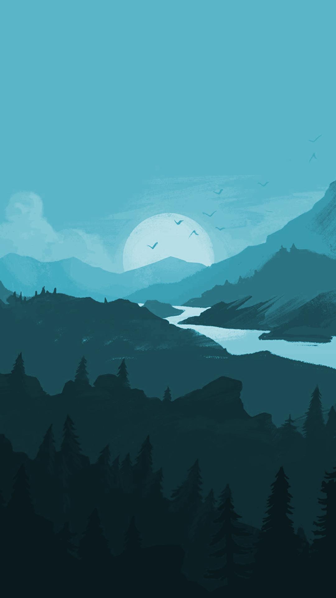 Blue Firewatch Wallpapers - Top Free Blue Firewatch Backgrounds ...