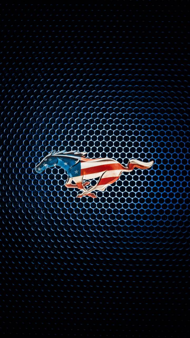 721x1280 Mustang Logo Phone Wallpaper Pics