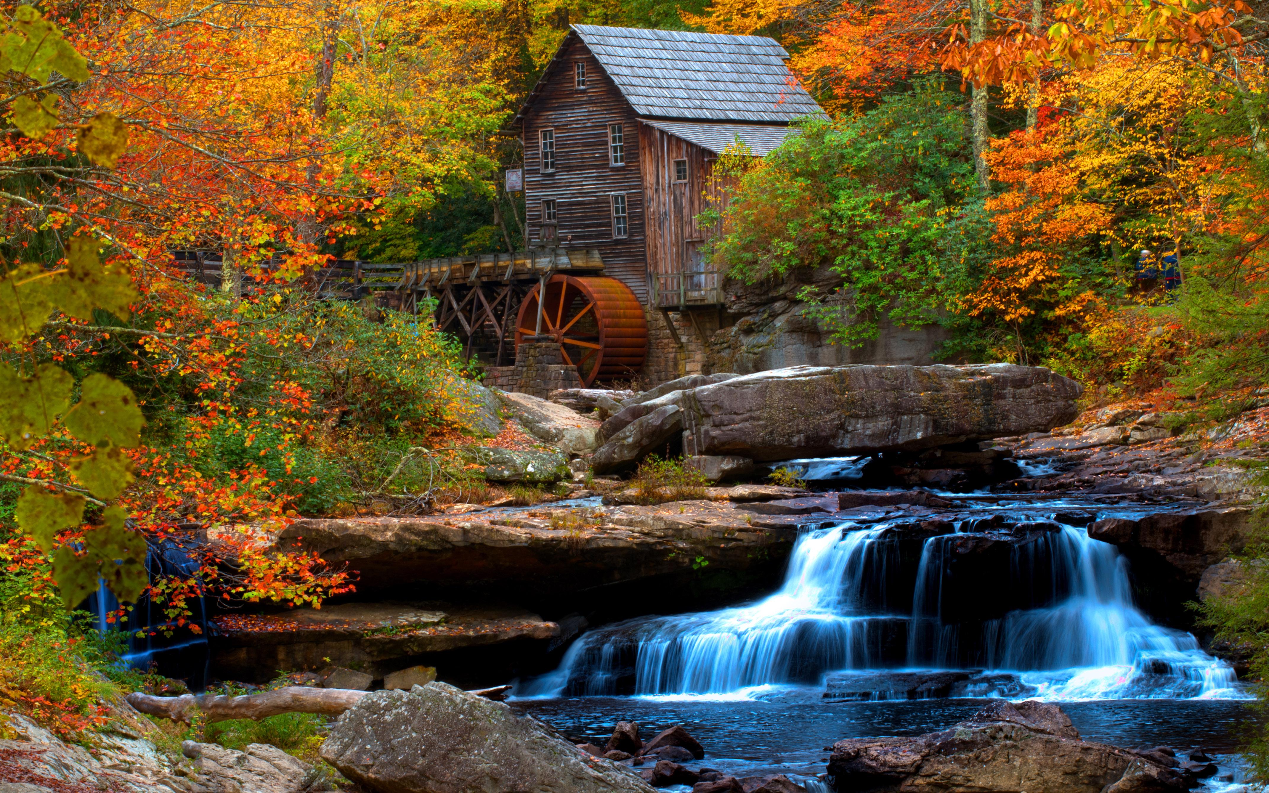4285x2678 Grist Mill In The Fall