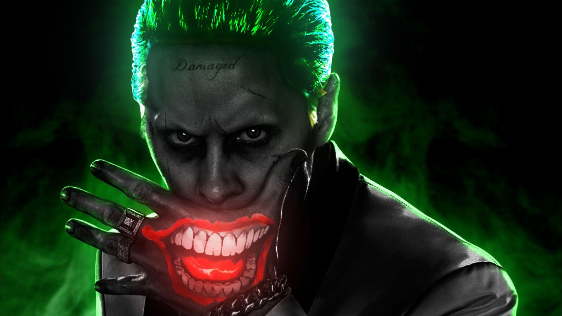 1920x1080 Suicide Squad Joker Wallpaper Black.