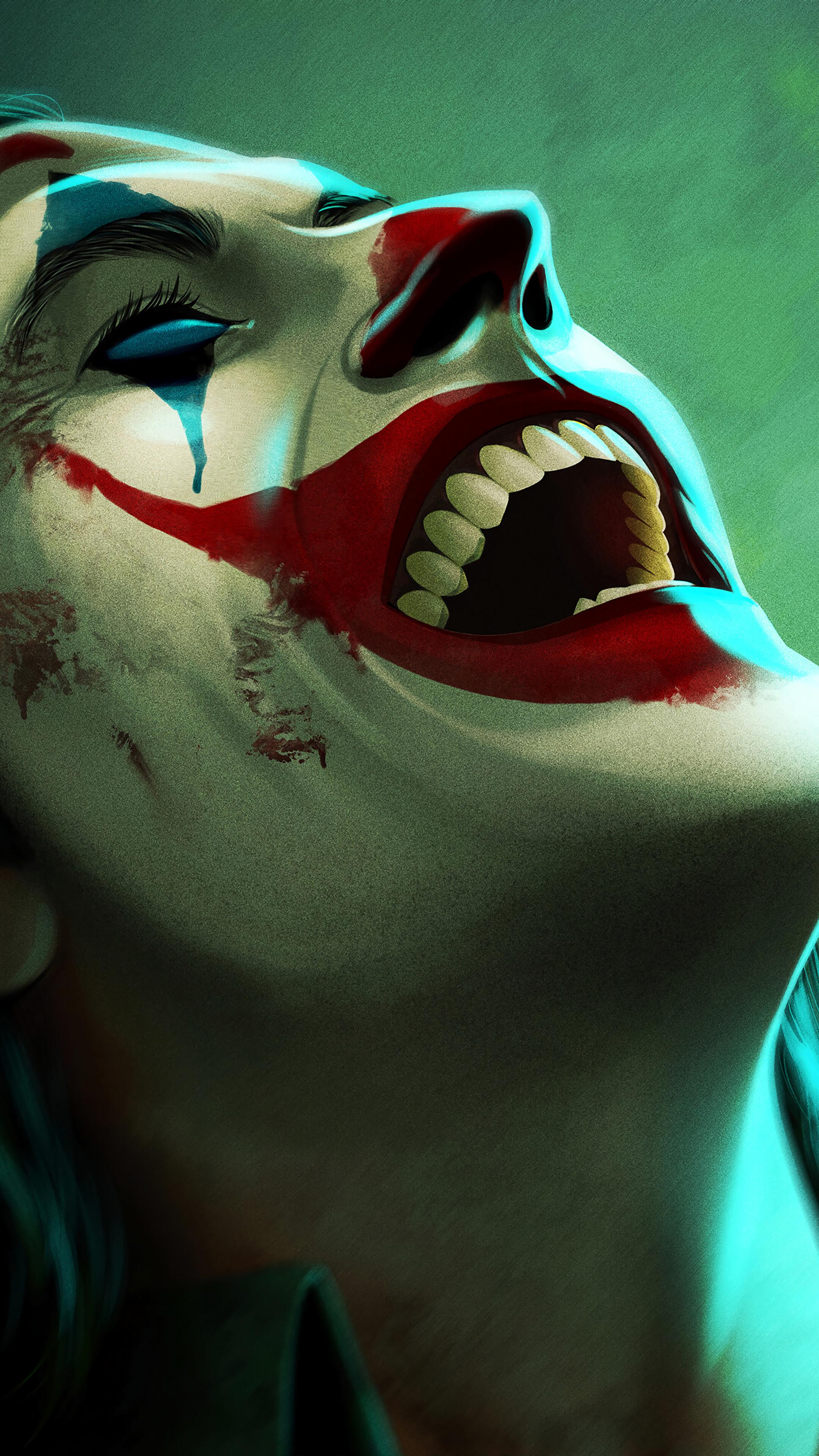 2160x3840 Joker, Laughing phone HD Wallpaper, Image, Background, Photo and Picture. Mocah HD Wallpaper