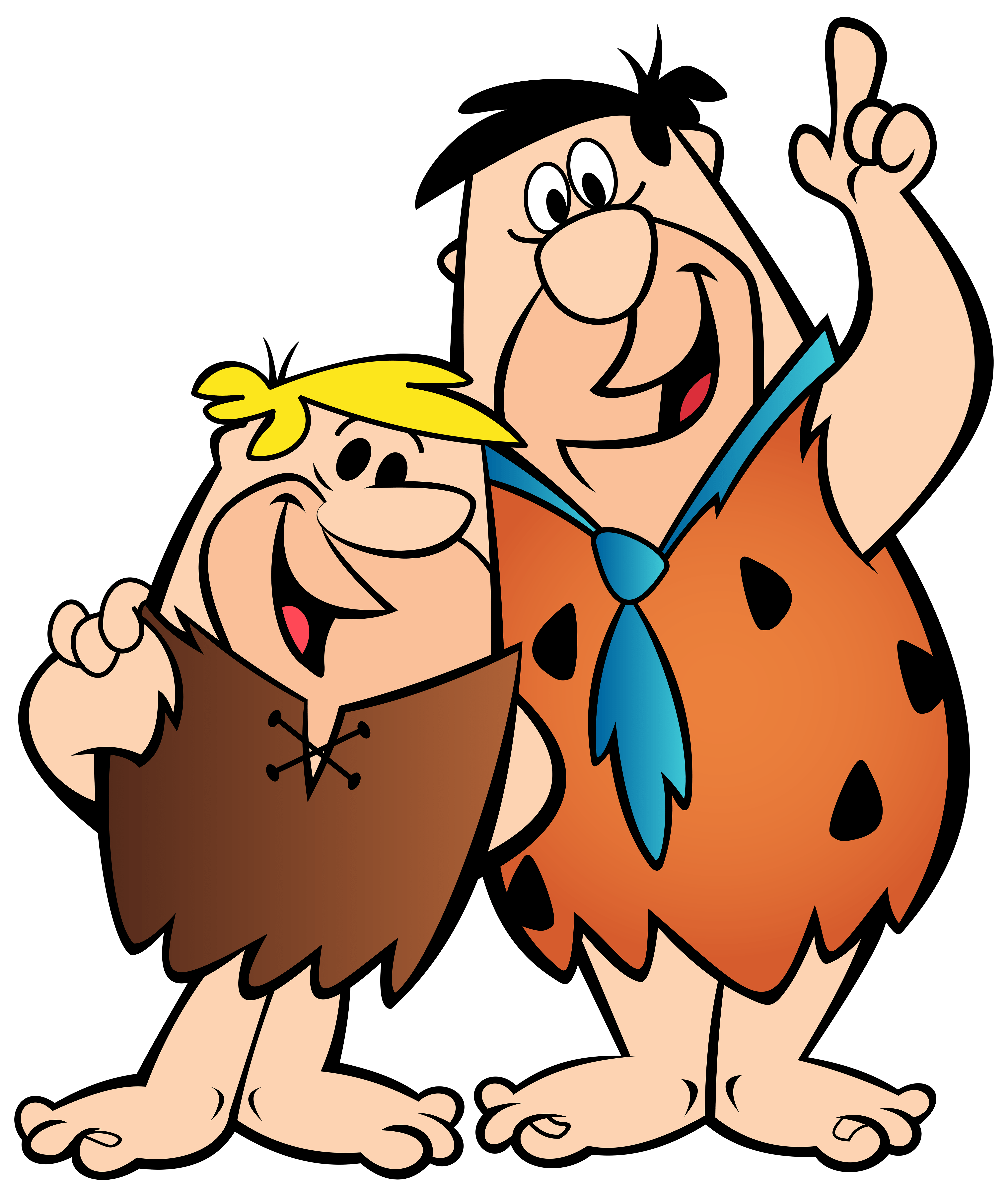 5054x6000 Fred Flintstone and Barney Rubble PNG Clip Art Image​-Quality Image and Transparent PNG Free Clipart