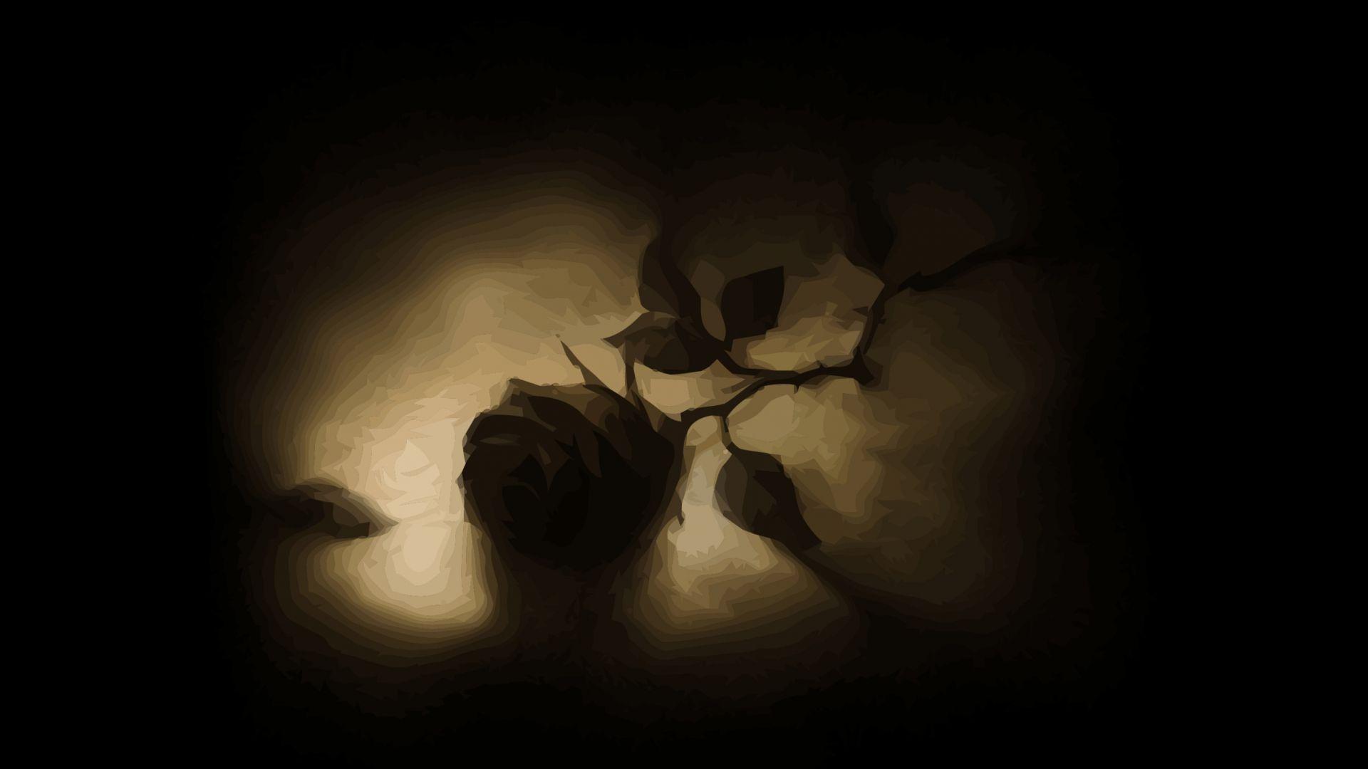 1920x1080 Rose From the Game Amnesia: The Dark Descent wallpaper in 1920x1080 resolution